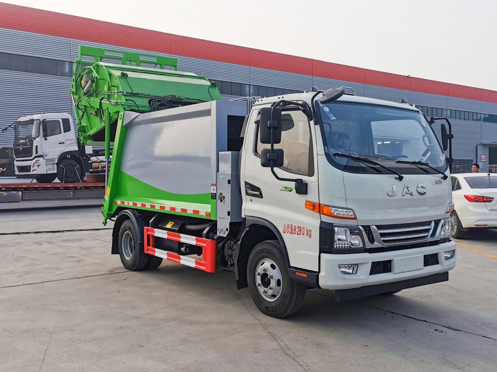 江淮V3 7方压缩垃圾车
