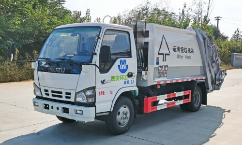 五十铃7方压缩垃圾车