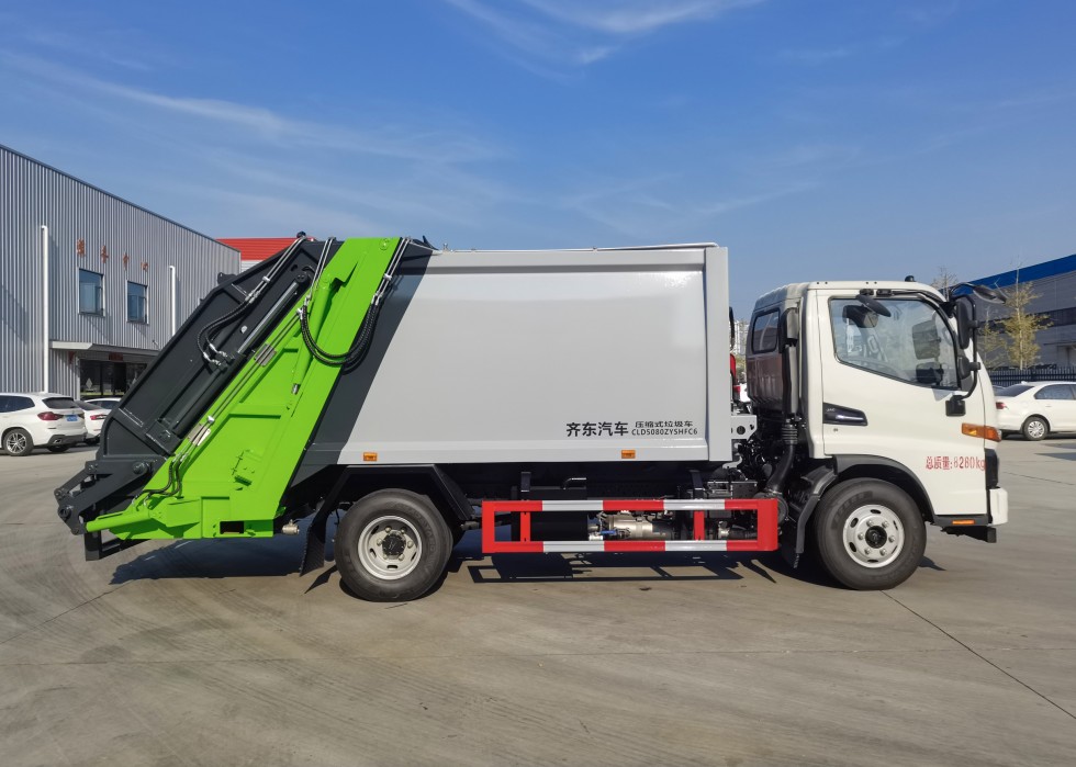 五十铃9方压缩垃圾车