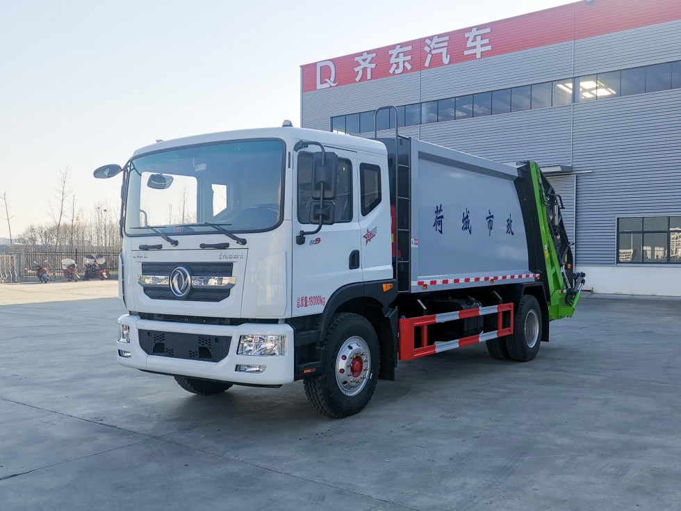 东风D9压缩垃圾车12-14立方