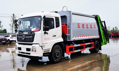 东风天锦18方压缩垃圾车
