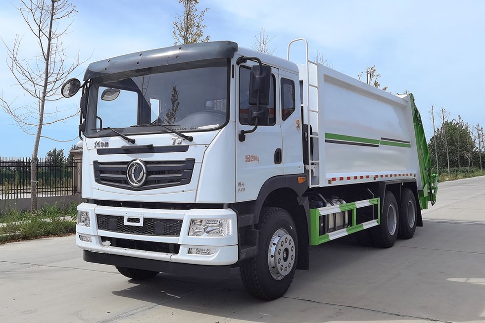 东风华神T5后双桥20立方压缩垃圾车